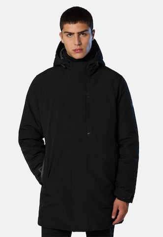 Parka mi-saison 'Varberg' North Sails en noir : devant
