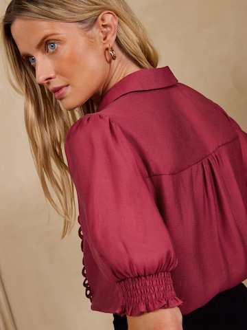 Camicia da donna di love & roses in rosso