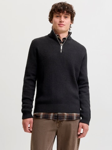 Pull-over JACK & JONES en noir : devant