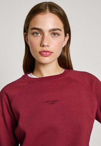 Pepe Jeans Sweatshirt 'FELICITY' in Rot