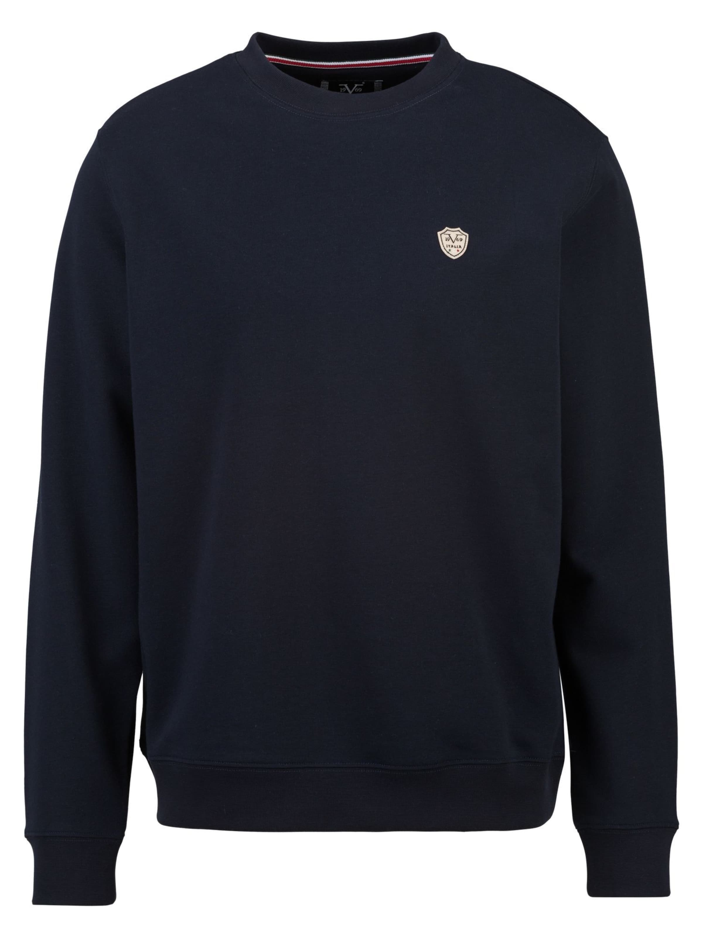 19V69 ITALIA Свитшот 'Nico' в Синий: спереди