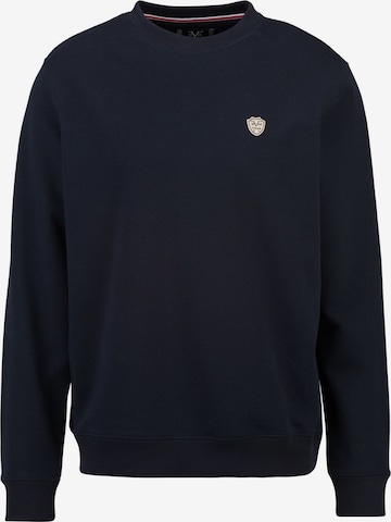 Sweat-shirt 'Nico' 19V69 ITALIA en bleu : devant