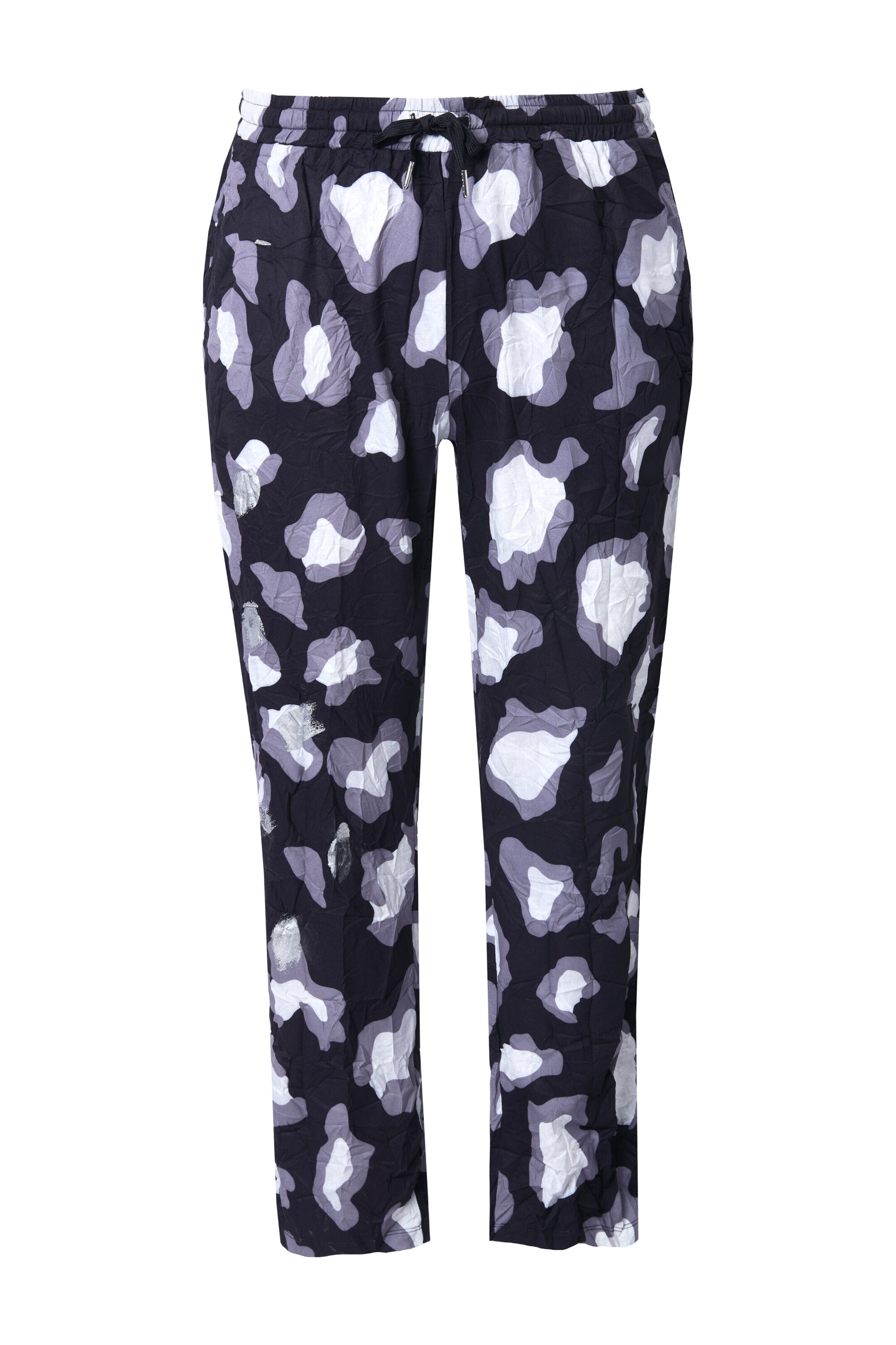 Angel of Style Loosefit Broek in Zwart: voorkant