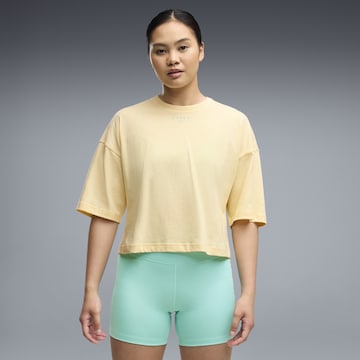 PUMA Shirt 'Puma x Hyrox' in Beige: voorkant