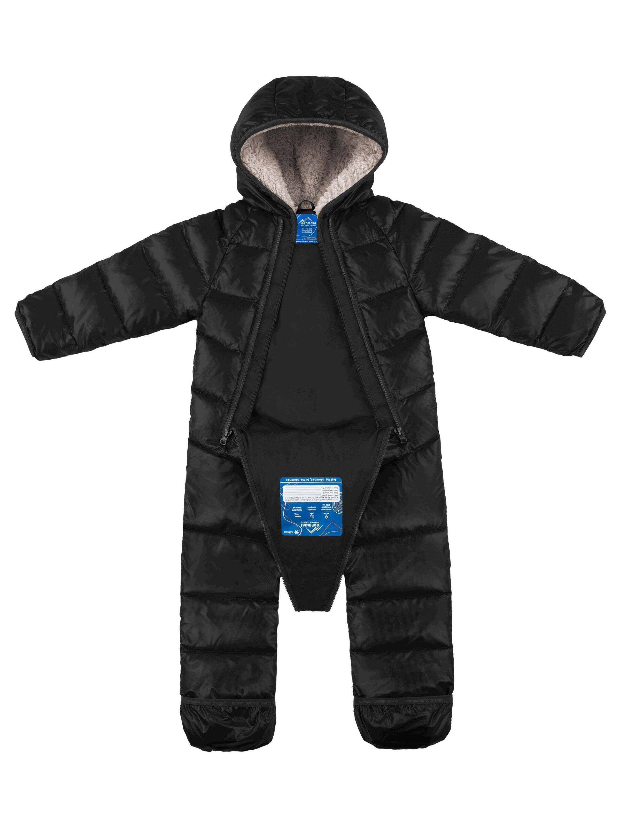 normani Funktionsanzug 'Nayba' in Schwarz