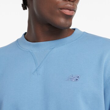 new balance Trui 'Athletics French Terry Crew' in Blauw