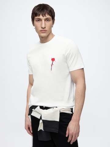 T-Shirt 'Diflow' HUGO en blanc
