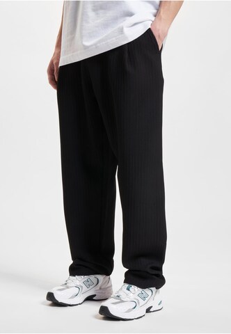 regular Pantaloni chino 'Atlanta' di DEF in nero: frontale