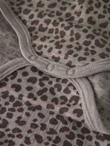 Barboteuse / body 'NBFWANG' NAME IT en gris