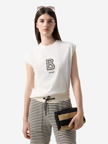 BOGNER T-Shirt 'Dania' in Weiß: Vorderseite