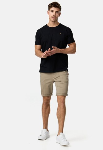 T-Shirt 'Jon' INDICODE JEANS en noir