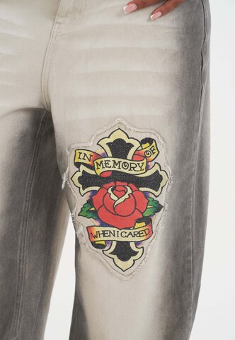 smėlio Ed Hardy Laisvas Džinsai