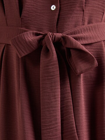 ABOUT YOU Obleka 'Parker' | rdeča barva