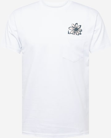 T-Shirt VANS en blanc : devant