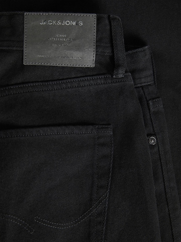 JACK & JONES - Regular Calças de ganga 'EDDIE' em preto