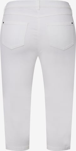 Ulla Popken Slim fit Jeans in White