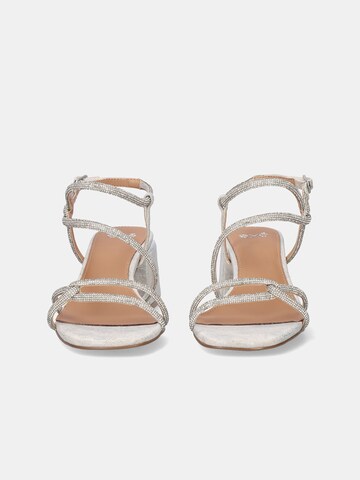 EXE Sandalen met riem 'CARMEN-777' in Zilver