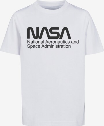 F4NT4STIC Shirt 'NASA' in White: front