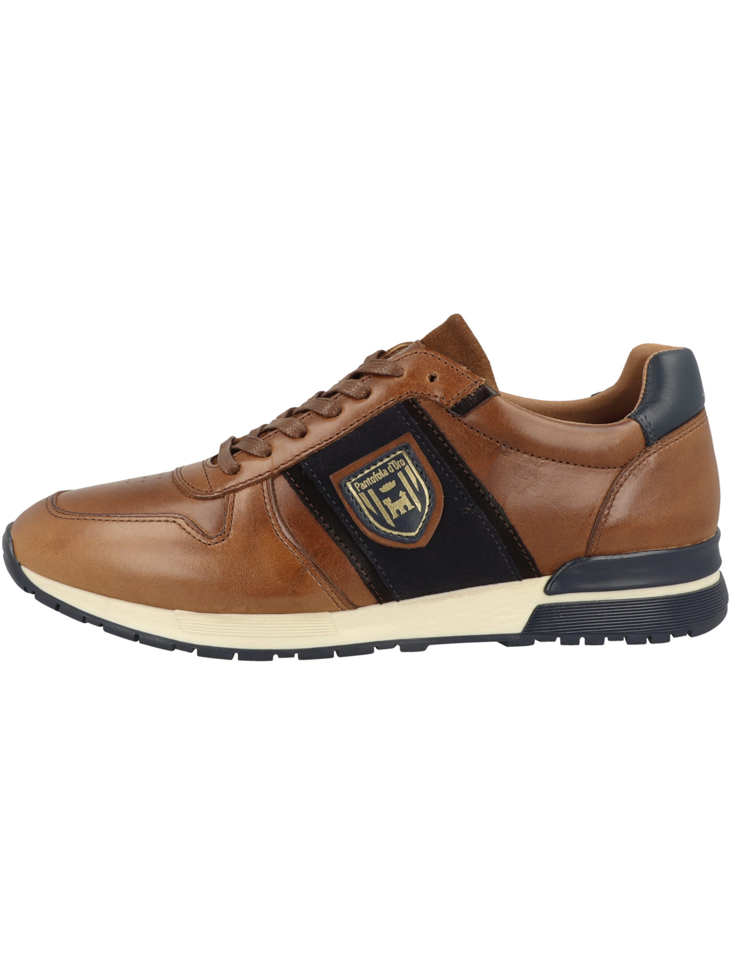 PANTOFOLA D'ORO Platform trainers 'Sangano' in Brown