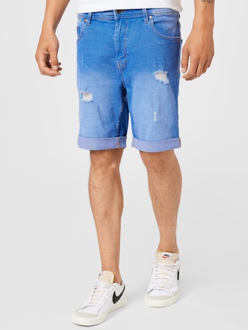 Denim Project Regular Jeans 'Mr Orange' in Blauw: voorkant