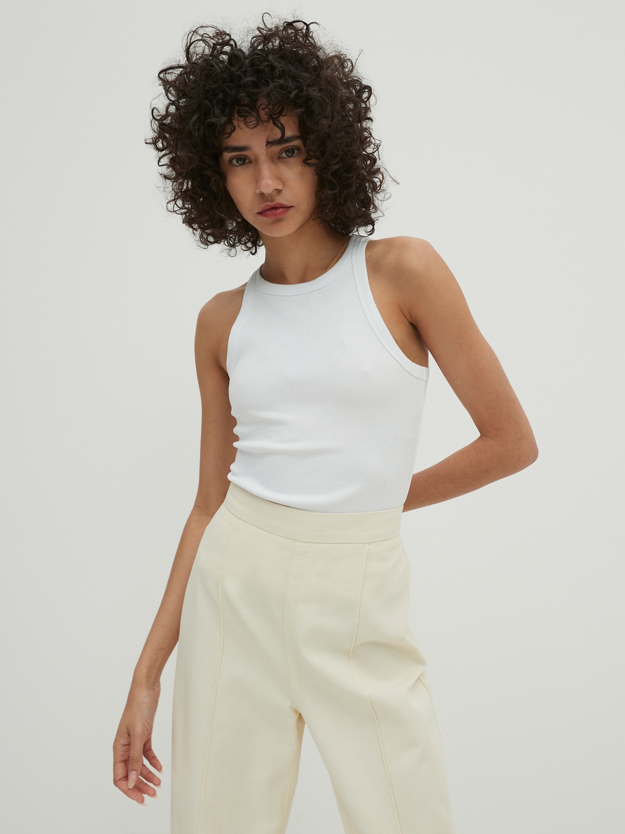 EDITED Top 'Orelia' bianco