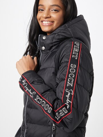 Soccx Winter Jacket in Black