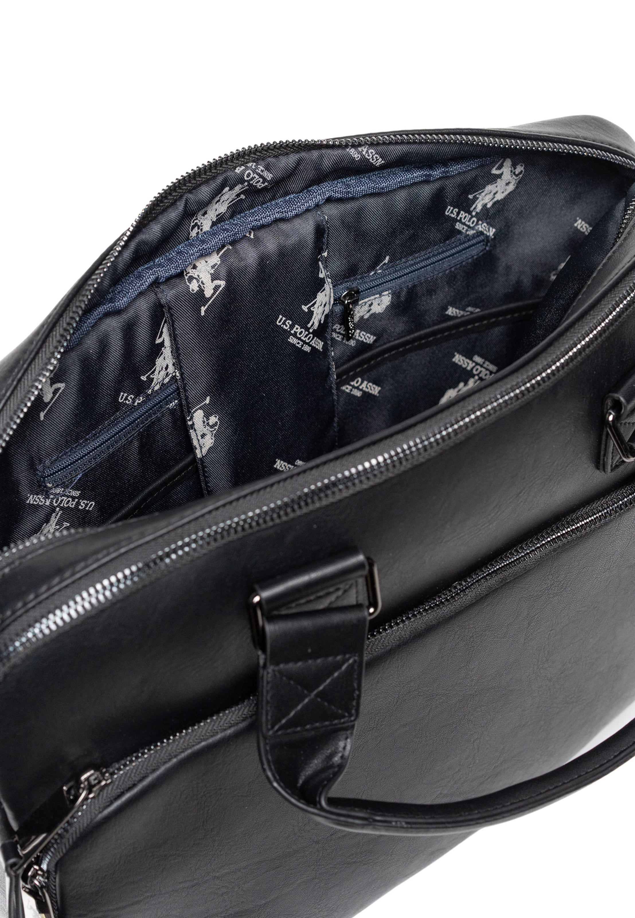 Borsa portadocumenti di U.S. POLO ASSN. in nero