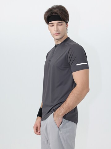 YOUTHUP Funktionsshirt 'Nachtblick'‌‌‌‌‌‌‌‌ in Grau