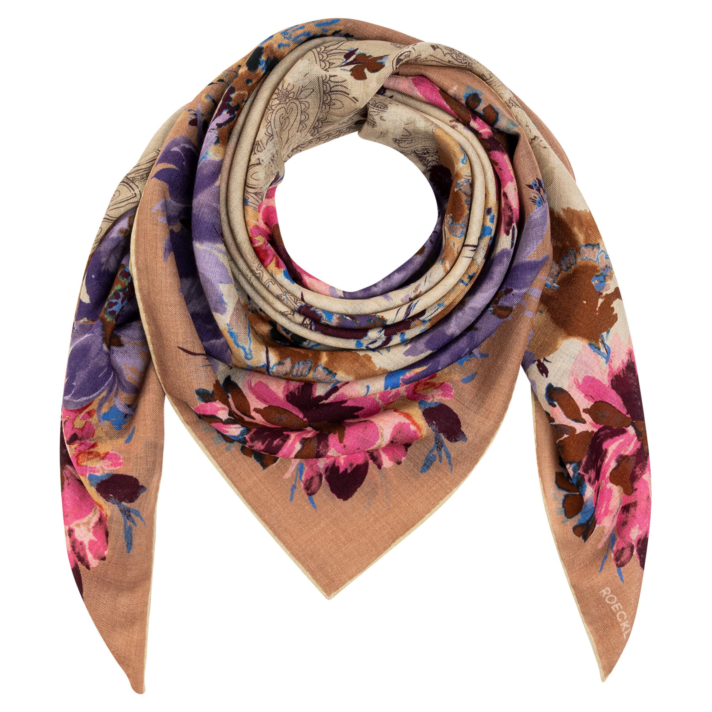 Foulard di Roeckl in colori misti: frontale