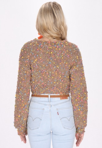 Pull-over IZIA en marron