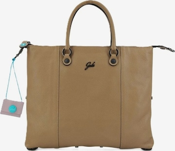 Borsa a spalla 'G3 plus bull black M' di Gabs in beige: frontale