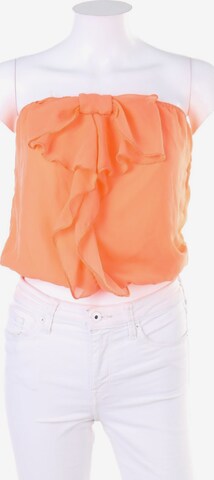 Charlotte Russe Tube-Top XS in Orange: predná strana