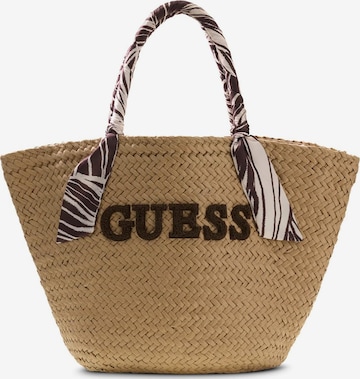 GUESS Handbag in Brown: front