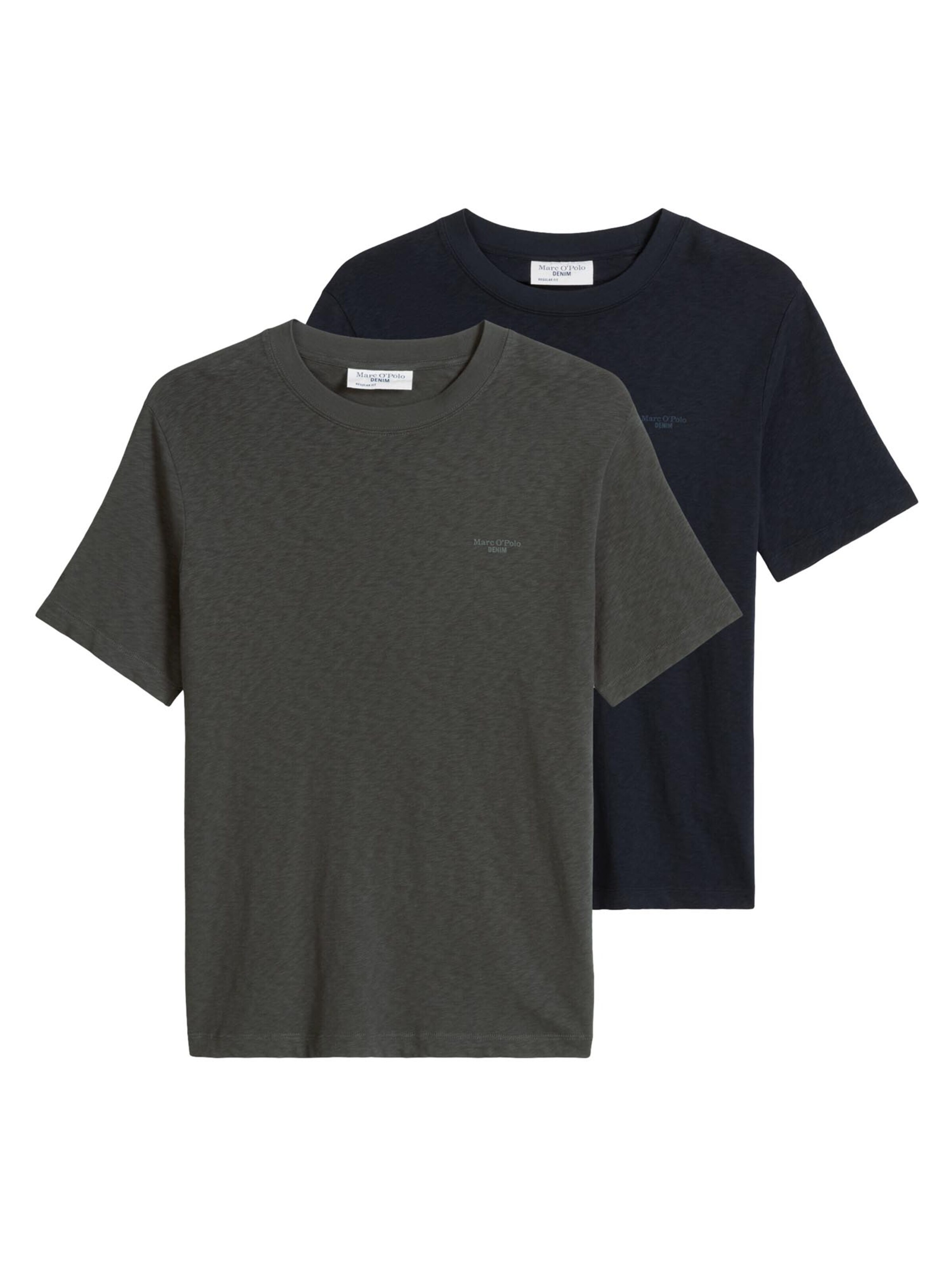Marc O'Polo DENIM Shirt 'Basic' in Blue: front
