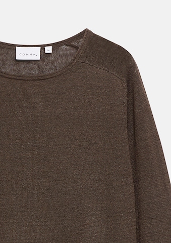 Pull-over COMMA en marron