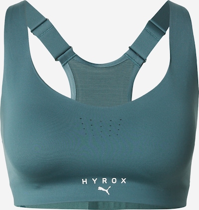 S dydžio Sportinė liemenėlė 'Puma x Hyrox Pwrmode' iš PUMA, spalva – benzino spalva, Prekių apžvalga