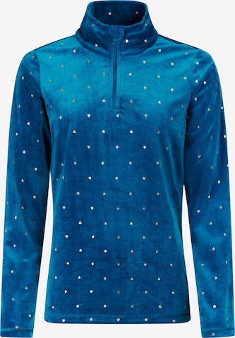 PROTEST Sportief sweatshirt 'PRTLeanne' in Blauw: voorkant