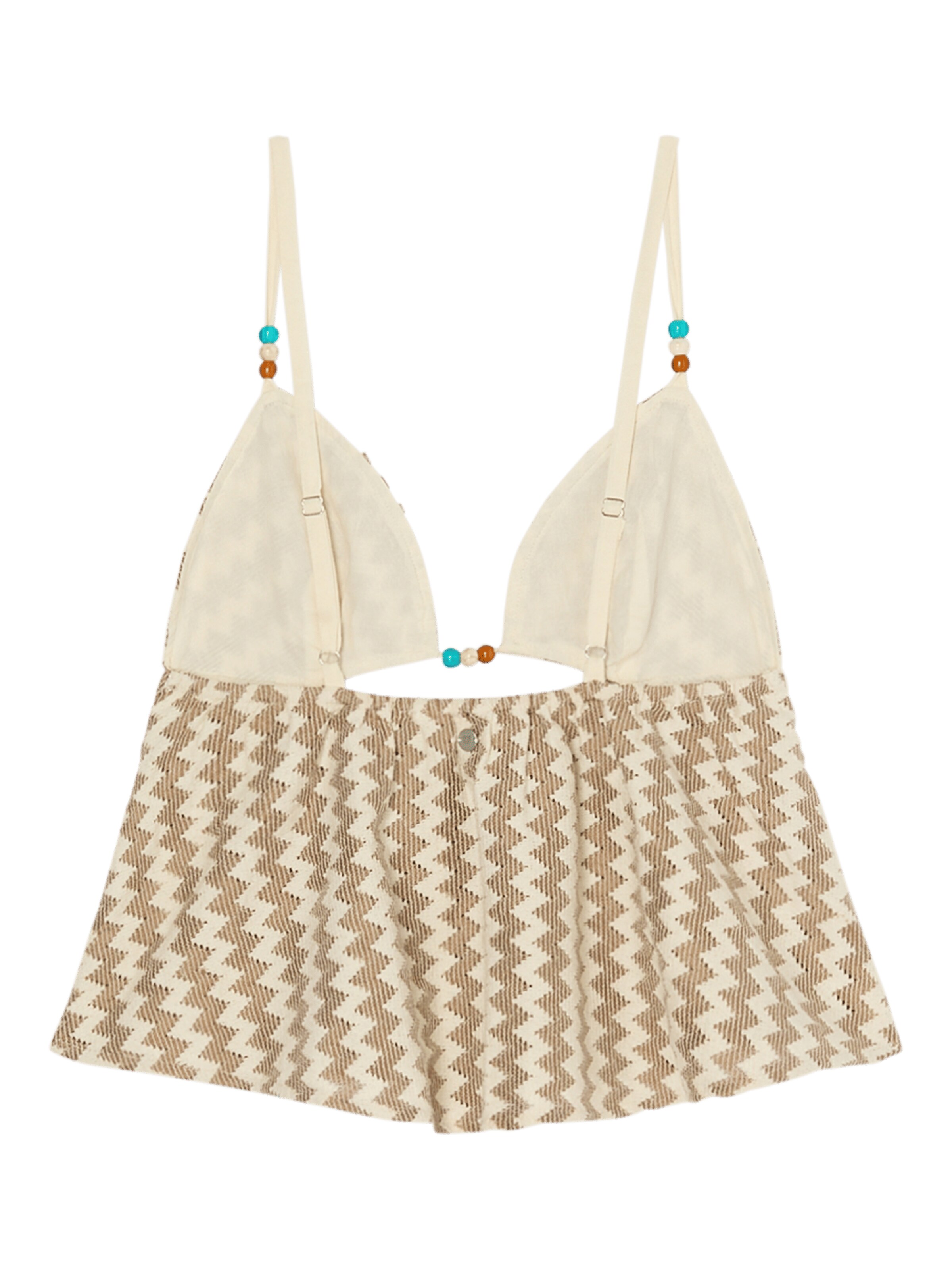 ROXY Stricktop 'Baby Tornado' in Braun