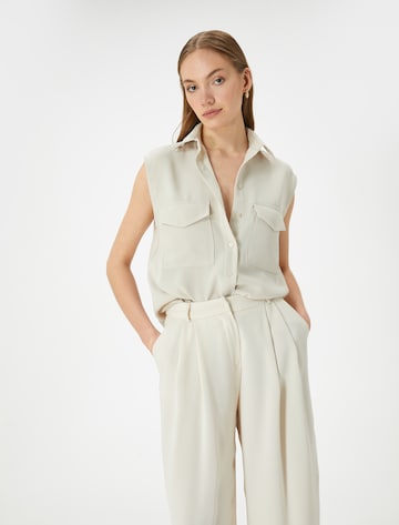 Koton Blouse in Beige: front