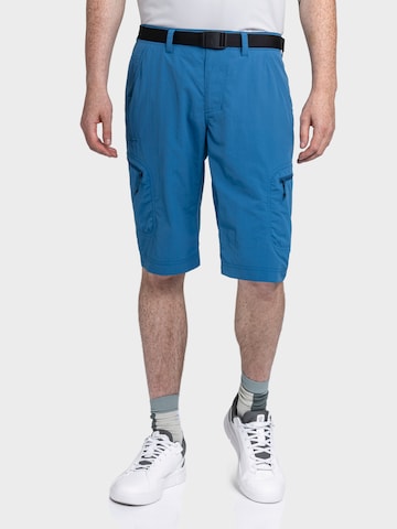 Schöffel Loosefit Shorts ' Shorts Silvaplana2 ' in Blau: Vorderseite