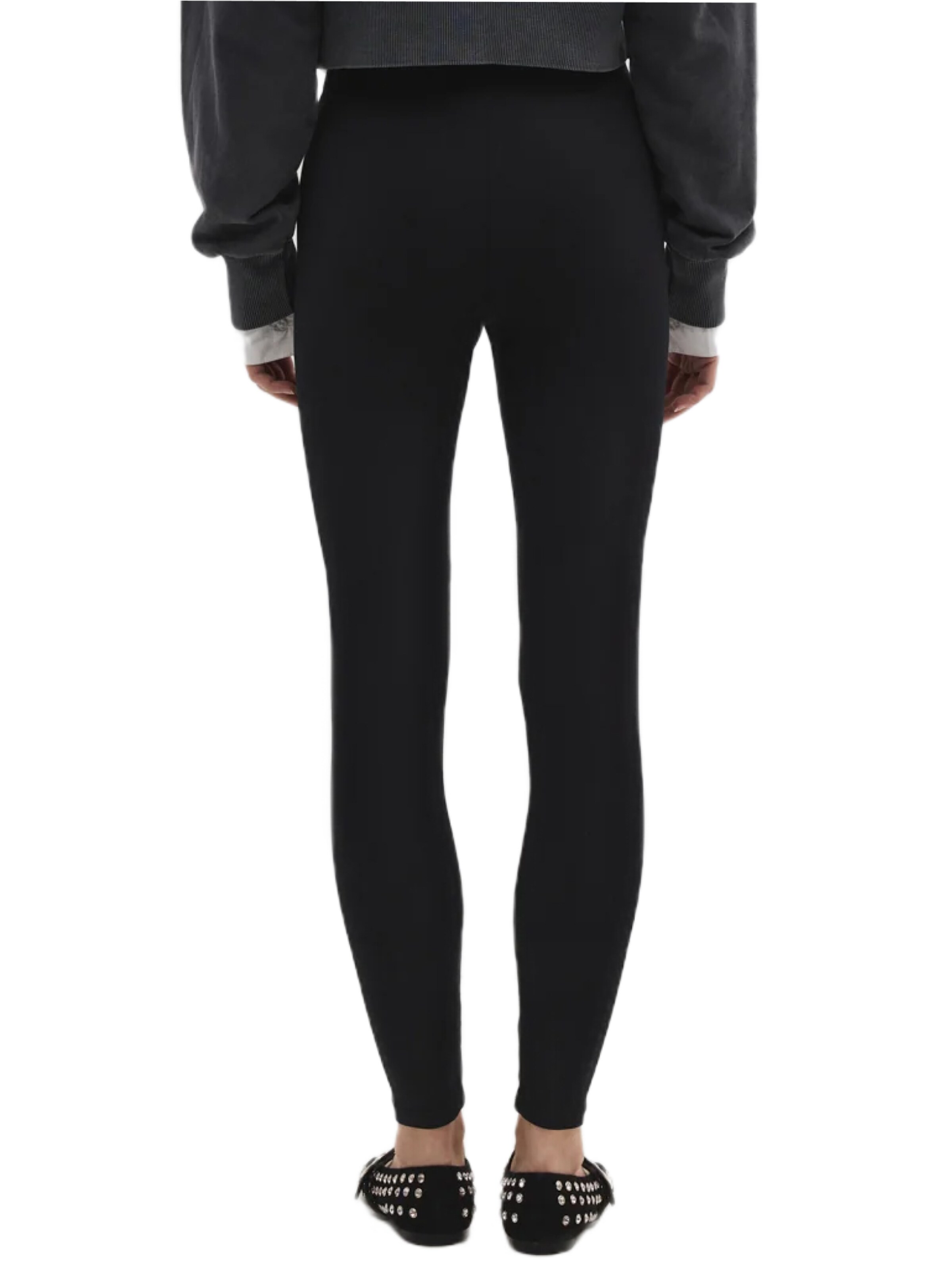 No Matter What Skinny Leggings in Zwart