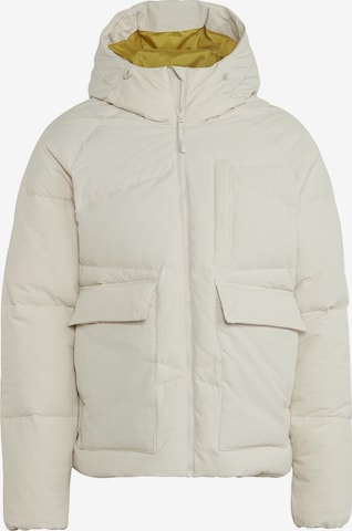 ADIDAS SPORTSWEAR Outdoorjacke 'Big Baffle' in Beige: predná strana