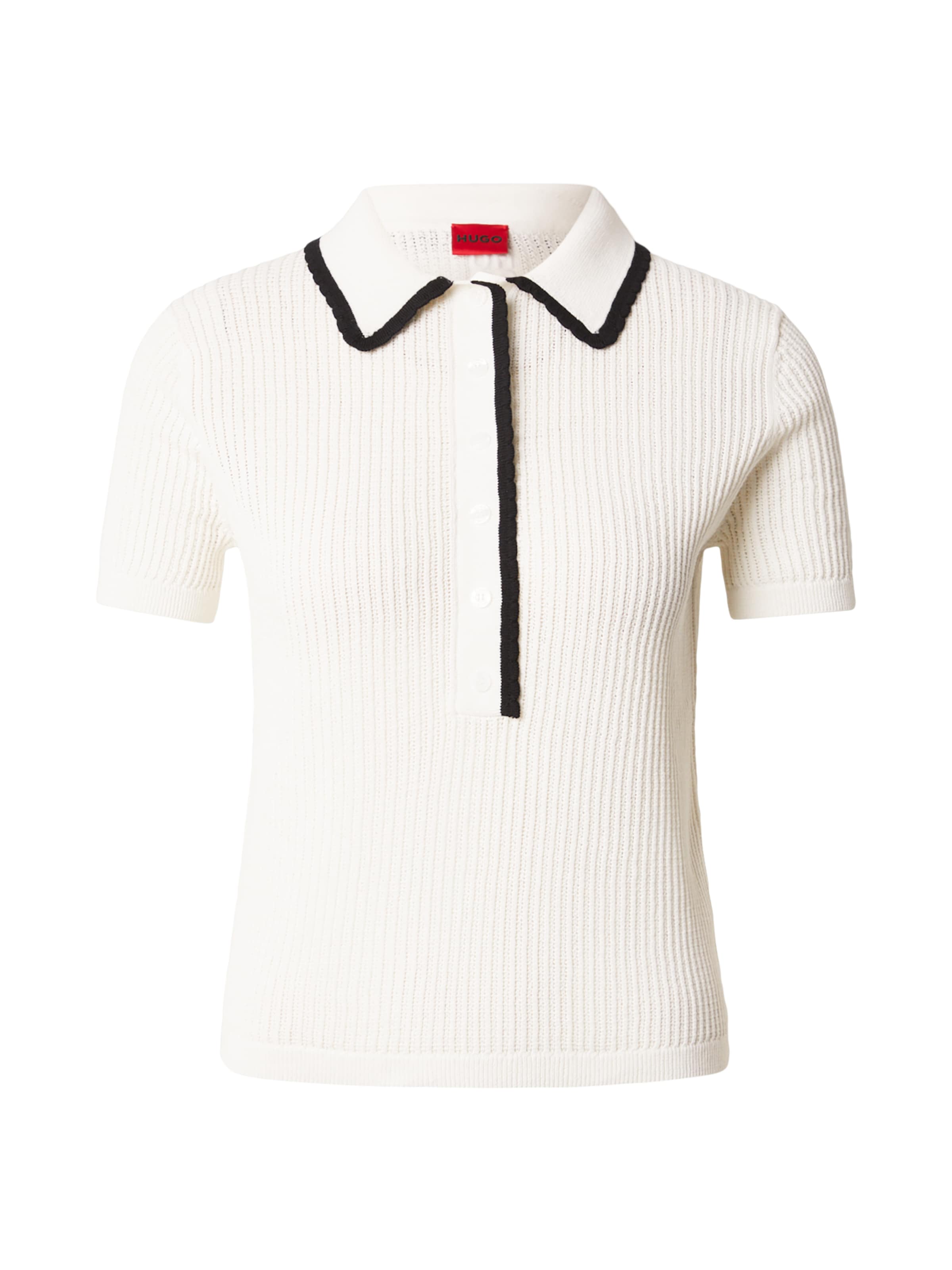 HUGO Sweater 'Slysa' in White: front