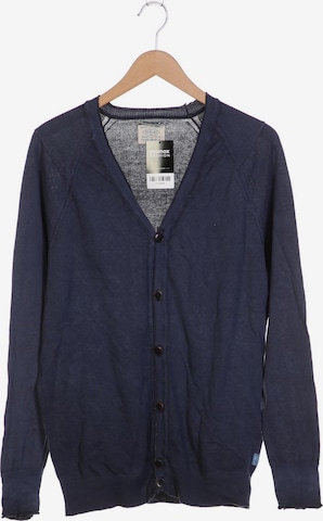 REPLAY Sweater & Cardigan in XL in Blue: front