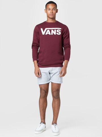 VANS Sweatshirt in Red