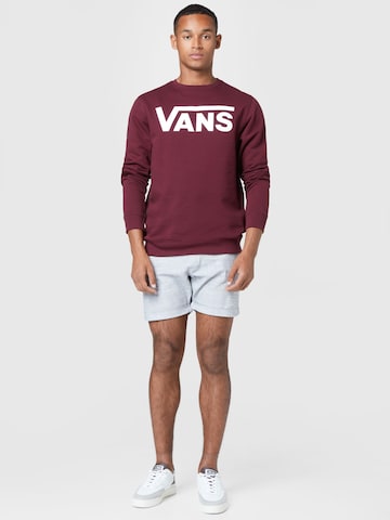 VANS Sweatshirt in Rot