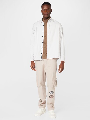 Calvin Klein Jeans Regular fit Button Up Shirt in White