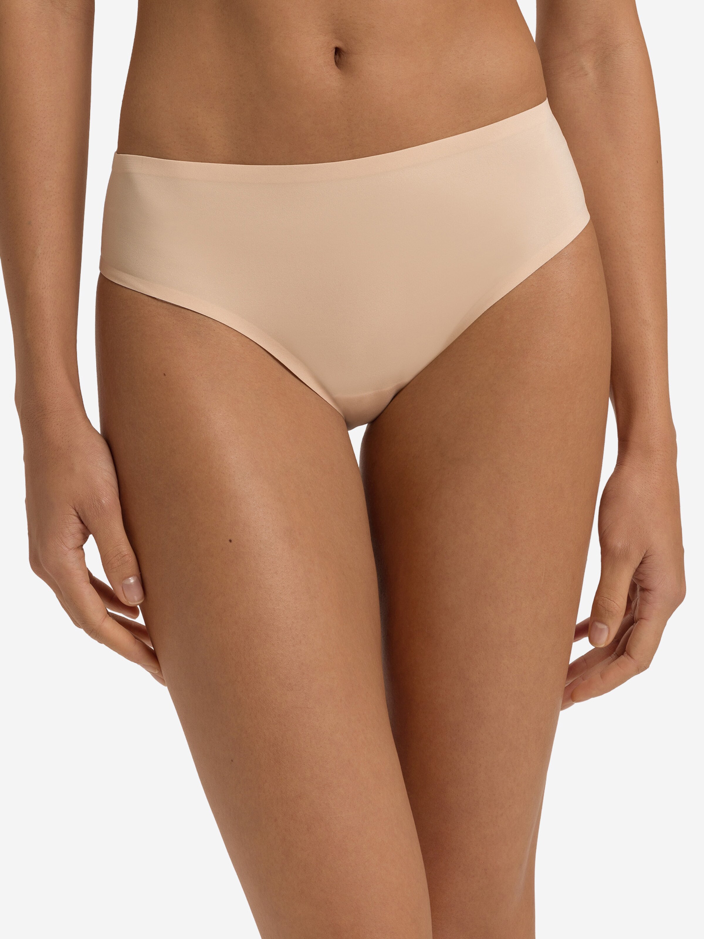 Slip ' Invisible Touch ' Hanro en beige : devant
