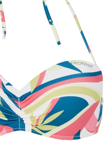 PROTEST Bandeau Bikinitop 'MIXLeslie 25'‌‌‌‌‌‌‌‌‌‌ in Pink