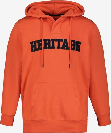 JP1880 Hoodie in Orange: front